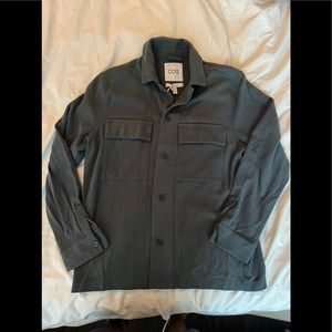 Cos men’s dark grey shirt jacket